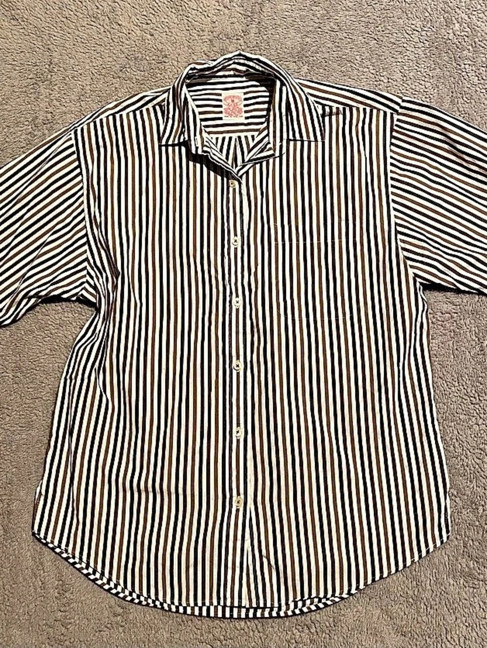 Vintage Brooks Brothers Striped Button Down Shirt